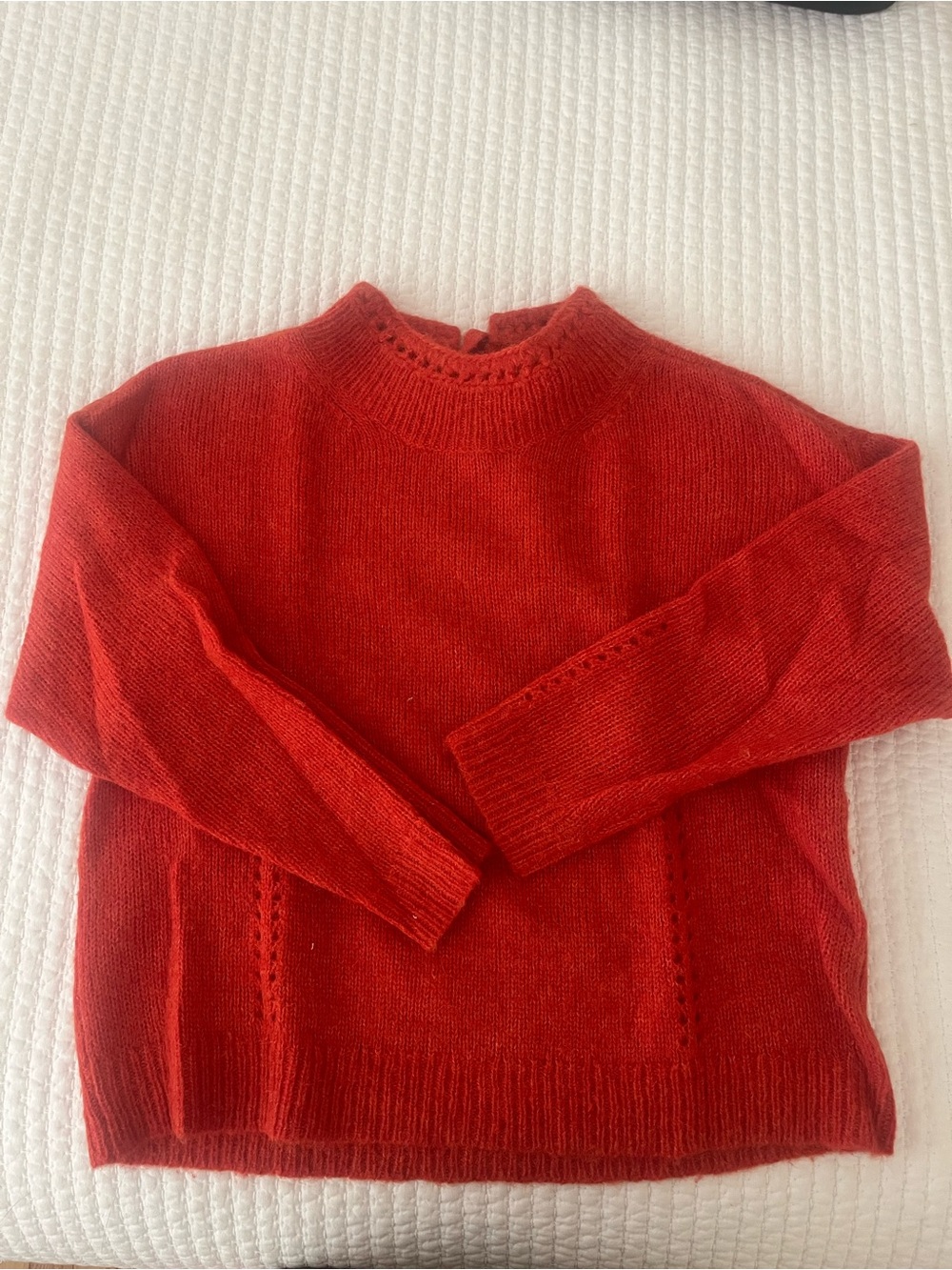 Wrap London Women’s Burnt Orange Sweater - US 4